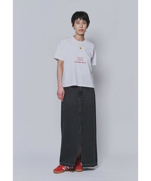 TICCA（ティッカ）の「＜TICCA（ティッカ）＞別注"LA MUSIQUE"Tシャツ（Tシャツ/カットソー・レディース・ホワイト系その他3・FREE）」の5枚目の写真