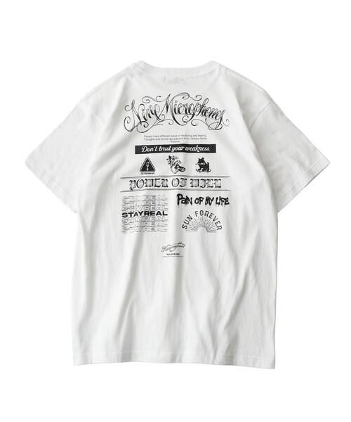NineMicrophones（ナインマイクロフォンズ）の「Words TEE（Tシャツ/カットソー・メンズ・ブラック/ネイビー/ホワイト・XX-LARGE/X-LARGE/LARGE/MEDIUM/SMALL）」の21枚目の写真