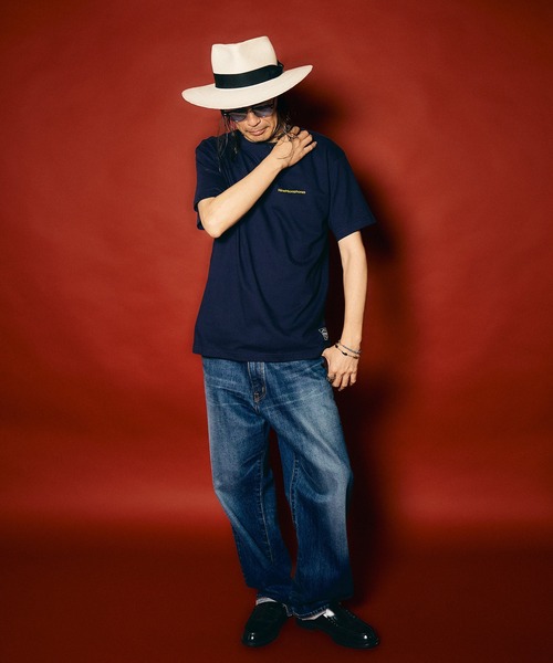 NineMicrophones(ナインマイクロフォンズ)の「Words TEE(Tシャツ/カットソー・メンズ・ブラック/ネイビー/ホワイト・XX-LARGE/X-LARGE/LARGE/MEDIUM/SMALL)」の17枚目の写真