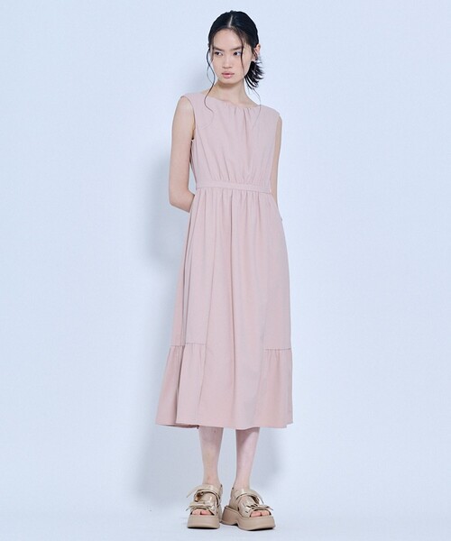 TOCCA(トッカ)の「BREEZE LINE ドレス(ワンピース・レディース・ピンク系/ブラウン系/ネイビー系・0/2/4/6)」の6枚目の写真