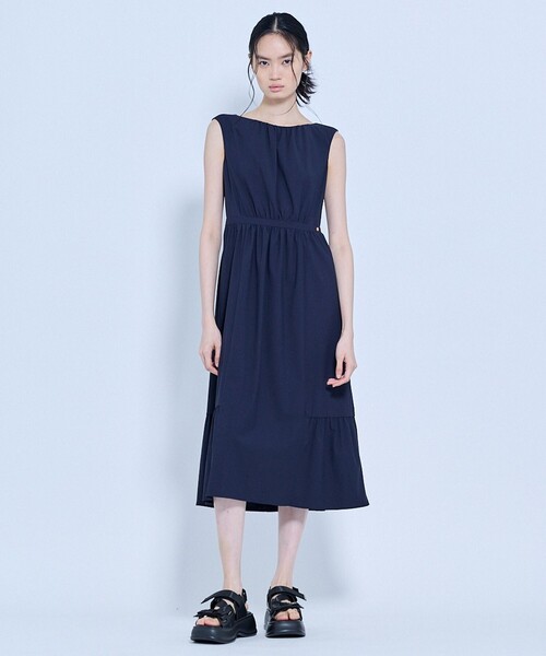 TOCCA(トッカ)の「BREEZE LINE ドレス(ワンピース・レディース・ピンク系/ブラウン系/ネイビー系・0/2/4/6)」の9枚目の写真