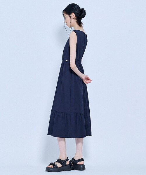 TOCCA(トッカ)の「BREEZE LINE ドレス(ワンピース・レディース・ピンク系/ブラウン系/ネイビー系・0/2/4/6)」の10枚目の写真