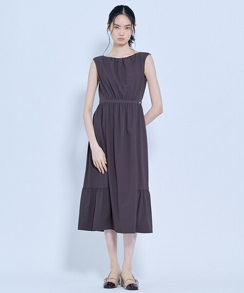 TOCCA(トッカ)の「BREEZE LINE ドレス(ワンピース・レディース・ピンク系/ブラウン系/ネイビー系・0/2/4/6)」の12枚目の写真