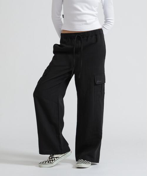 AVIREX(アヴィレックス)の「《直営店限定》DOUBLE GAUZE CARGO PANTS(カーゴパンツ・レディース・カーキ/ブラック・M/S)」の7枚目の写真