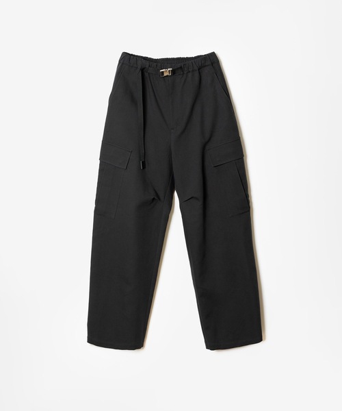 ATTACHMENT(アタッチメント)の「CO/TEN パウダリーダブルクロス イージーカーゴトラウザーズ / CO/TEN POWDERY DOUBLE CROTH EASY CARGO TROUSERS(カーゴパンツ・メンズ・ダークブラウン/ブラック/ライトカーキ・4/3/2/1)」の1枚目の写真