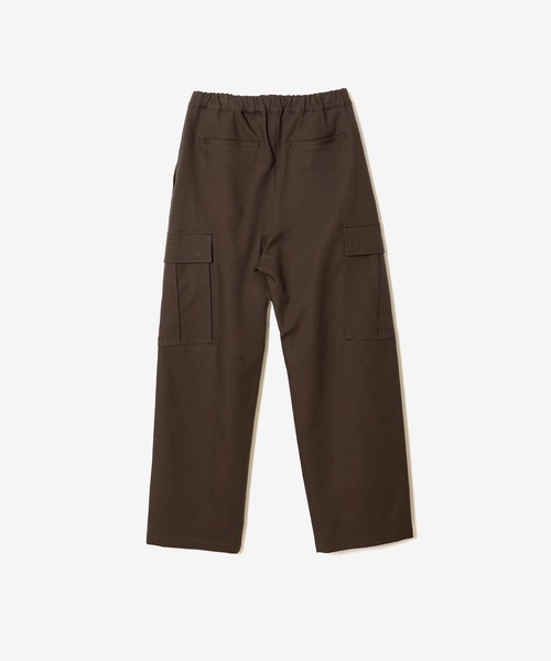 ATTACHMENT(アタッチメント)の「CO/TEN パウダリーダブルクロス イージーカーゴトラウザーズ / CO/TEN POWDERY DOUBLE CROTH EASY CARGO TROUSERS(カーゴパンツ・メンズ・ダークブラウン/ブラック/ライトカーキ・4/3/2/1)」の5枚目の写真