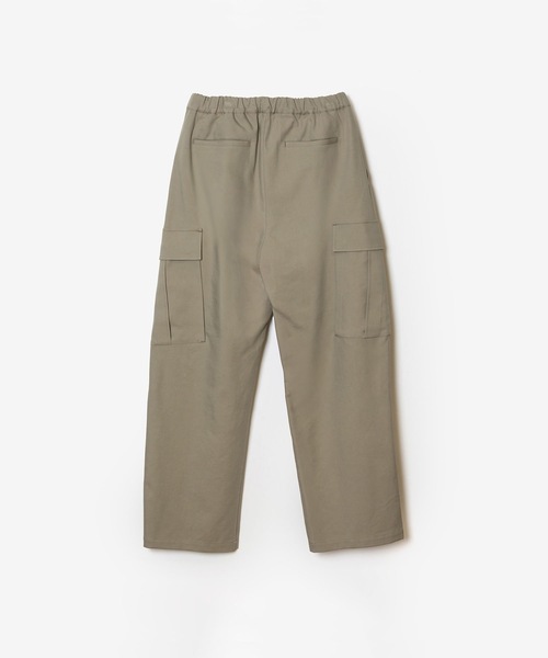 ATTACHMENT(アタッチメント)の「CO/TEN パウダリーダブルクロス イージーカーゴトラウザーズ / CO/TEN POWDERY DOUBLE CROTH EASY CARGO TROUSERS(カーゴパンツ・メンズ・ダークブラウン/ブラック/ライトカーキ・4/3/2/1)」の6枚目の写真