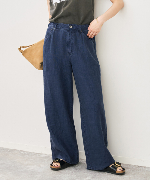 TICCA / ティッカ リネンガーメントダイパンツ（その他パンツ）｜Spick