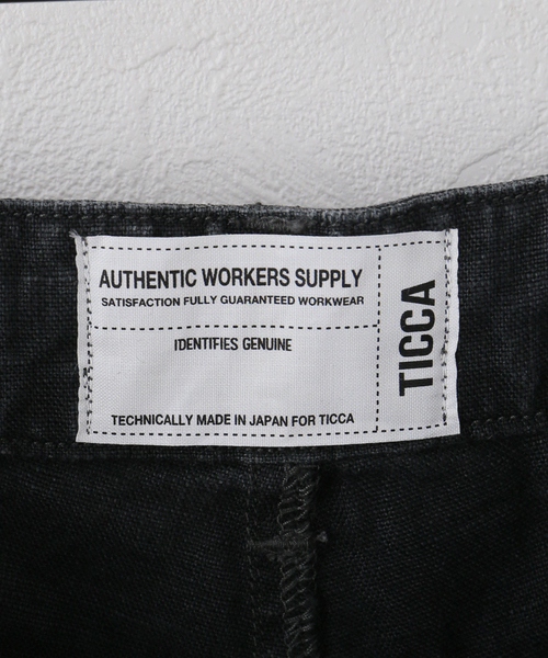 Spick & Span(スピックアンドスパン)の「TICCA / ティッカ リネンガーメントダイパンツ(その他パンツ・レディース・チャコールグレー/ネイビー/ホワイト・1/FREE)」の20枚目の写真