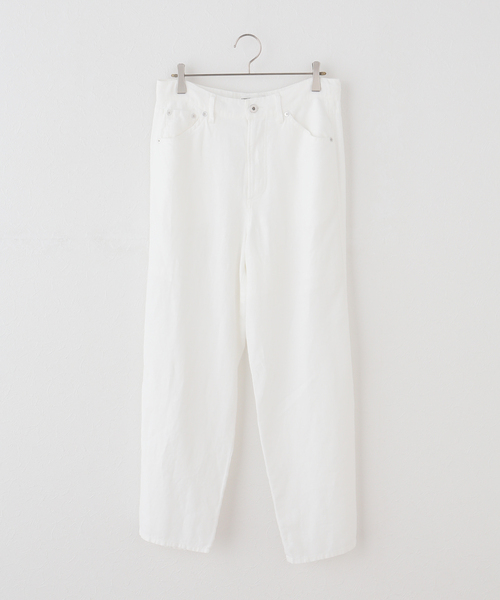 Spick & Span(スピックアンドスパン)の「TICCA / ティッカ リネンガーメントダイパンツ(その他パンツ・レディース・チャコールグレー/ネイビー/ホワイト・1/FREE)」の16枚目の写真