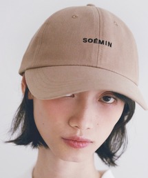 SOEMIN（ソミン）の「Basic logo cap／ベーシックロゴ刺繍キャップ（キャップ）」