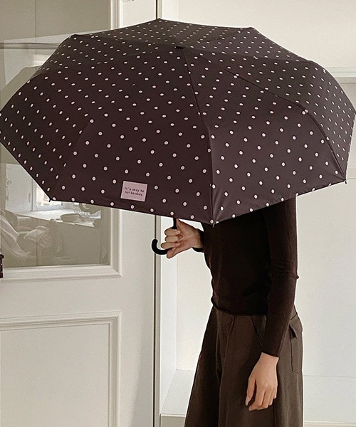 新品　FORME ドット柄 折りたたみ傘 晴雨兼用ドット柄折りたたみ傘（折りたたみ傘）｜Ressaca（レサーカ