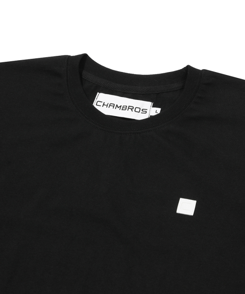CHAMBROS（チャンブロス）の「エンブレムスタンダードクロップ半袖Tシャツ[黒]（Tシャツ/カットソー・レディース・その他・SMALL/MEDIUM/LARGE/X-LARGE）」の5枚目の写真