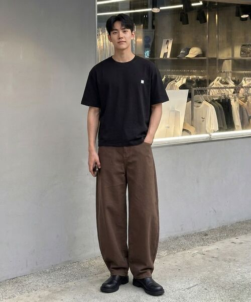 CHAMBROS（チャンブロス）の「エンブレムスタンダードクロップ半袖Tシャツ[黒]（Tシャツ/カットソー・レディース・その他・SMALL/MEDIUM/LARGE/X-LARGE）」の7枚目の写真