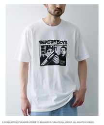 NAVY（ネイビー）の「【NAVY/ネイビー】 ロックバンドコラボ ヴィンテージライク グラフィックプリント Tシャツ（Tシャツ/カットソー）」
