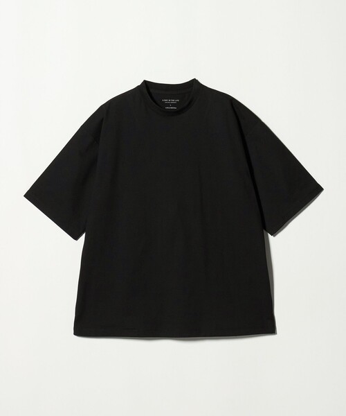 A DAY IN THE LIFE UNITED ARROWS（アデイインザライフユナイテッドアローズ）の「CIRCLE MOVA メッシュ ワイドカットソー-ストレッチ・吸水速乾・通気性・UVカット-＜A DAY IN THE LIFE＞（Tシャツ/カットソー・メンズ・ベージュ/ブラック/オリーブ・L/M）」の2枚目の写真