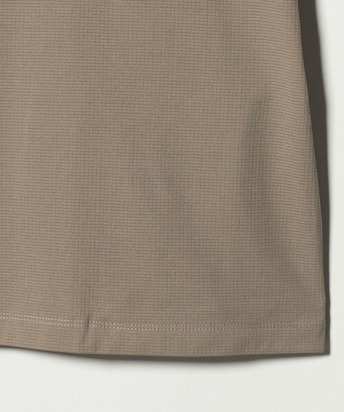 A DAY IN THE LIFE UNITED ARROWS（アデイインザライフユナイテッドアローズ）の「CIRCLE MOVA メッシュ ワイドカットソー-ストレッチ・吸水速乾・通気性・UVカット-＜A DAY IN THE LIFE＞（Tシャツ/カットソー・メンズ・ベージュ/ブラック/オリーブ・L/M）」の17枚目の写真