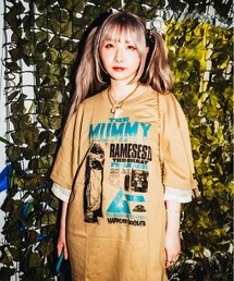 ハードコアチョコレート（ハードコアチョコレート）の「月刊ムー ラムセス2世（サンドカーキ）（Tシャツ/カットソー）」