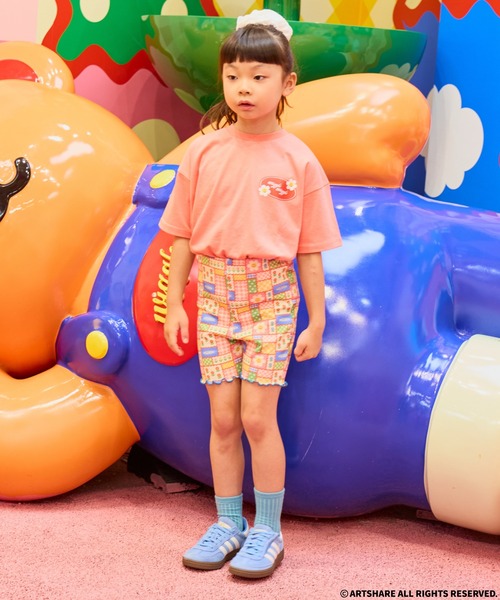 pairmanon(ペアマノン)の「【wiggle wiggle】ガールズ 裾メロー 総柄 サイクル レギンス パンツ(その他パンツ・キッズ・ピンク系その他/ピンク/グリーン・100/130/110/120/140/150/90)」の22枚目の写真