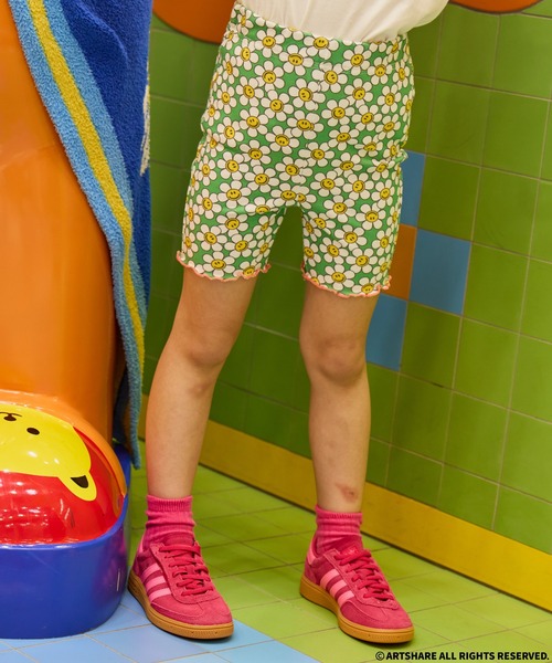 pairmanon(ペアマノン)の「【wiggle wiggle】ガールズ 裾メロー 総柄 サイクル レギンス パンツ(その他パンツ・キッズ・ピンク系その他/ピンク/グリーン・100/130/110/120/140/150/90)」の10枚目の写真