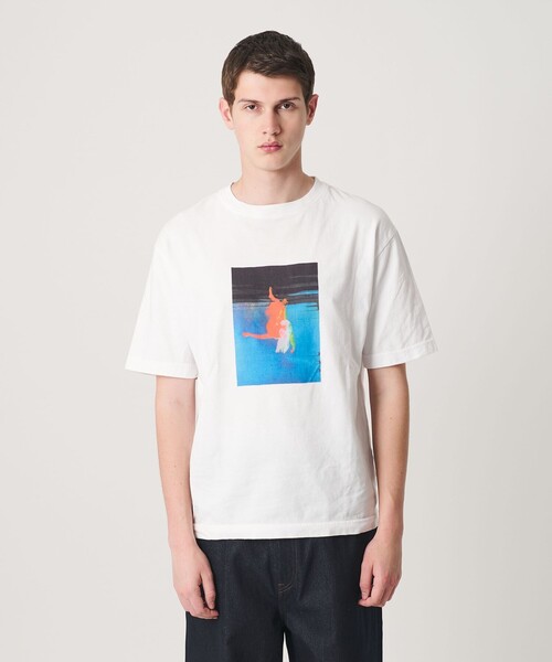 bal（バル）の「＜BAL × Colin Sussingham × monkey time＞ショートスリーブ Tシャツ（Tシャツ/カットソー・メンズ・ホワイト/ブラック・1/3/2）」の3枚目の写真