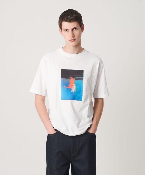 bal（バル）の「＜BAL × Colin Sussingham × monkey time＞ショートスリーブ Tシャツ（Tシャツ/カットソー・メンズ・ホワイト/ブラック・1/3/2）」の4枚目の写真