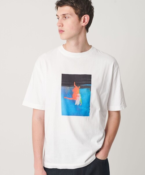 bal（バル）の「＜BAL × Colin Sussingham × monkey time＞ショートスリーブ Tシャツ（Tシャツ/カットソー・メンズ・ホワイト/ブラック・1/3/2）」の5枚目の写真