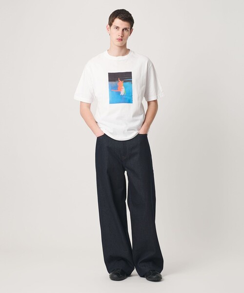 bal（バル）の「＜BAL × Colin Sussingham × monkey time＞ショートスリーブ Tシャツ（Tシャツ/カットソー・メンズ・ホワイト/ブラック・1/3/2）」の8枚目の写真