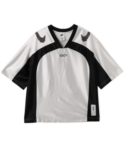 NIKE（ナイキ）の「NIKE AS W NK STREET GFX JERSEY / ナイキ ウィメンズ ストリート GFX ジャージー 【SP】（ジャージ・レディース・グリーン/ホワイト/ブラック・S/L/M）」の2枚目の写真