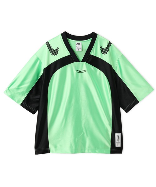 NIKE（ナイキ）の「NIKE AS W NK STREET GFX JERSEY / ナイキ ウィメンズ ストリート GFX ジャージー 【SP】（ジャージ・レディース・グリーン/ホワイト/ブラック・S/L/M）」の3枚目の写真