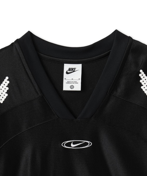 NIKE（ナイキ）の「NIKE AS W NK STREET GFX JERSEY / ナイキ ウィメンズ ストリート GFX ジャージー 【SP】（ジャージ・レディース・グリーン/ホワイト/ブラック・S/L/M）」の4枚目の写真