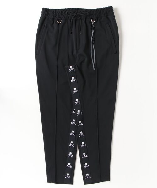 mastermind JAPAN(マスターマインド)の「TUCKED TAPED TRACK PANTS(その他パンツ・メンズ・ブラック系その他・XL)」の1枚目の写真