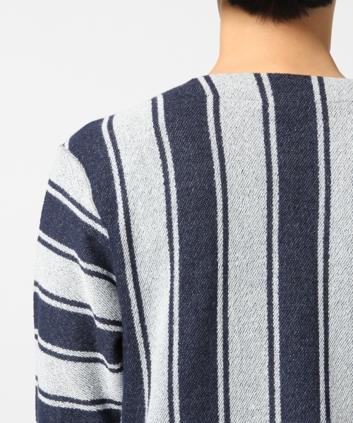 RAGEBLUE(レイジブルー)の「メキシカン裏毛キーネック/713649(Tシャツ/カットソー・メンズ・ブルー系その他/ネイビー/ホワイト・MEDIUM/LARGE)」の15枚目の写真