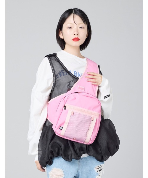 Little sunny bite(リトルサニーバイト)の「【8】【it】【Little Sunny Bite】sporty shoulder bag(ショルダーバッグ・レディース・ブラック/シルバー/ピンク・FREE)」の1枚目の写真
