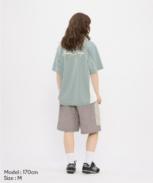 UMBRO(アンブロ)の「umbro/アンブロ ダンボールニット襟付き半袖シャツ(Tシャツ/カットソー・メンズ・ネイビー/グレイッシュブルー・S/L/O/M)」の17枚目の写真
