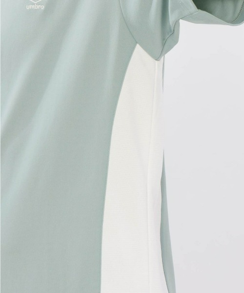 UMBRO(アンブロ)の「umbro/アンブロ ダンボールニット襟付き半袖シャツ(Tシャツ/カットソー・メンズ・ネイビー/グレイッシュブルー・S/L/O/M)」の22枚目の写真