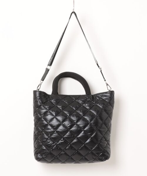 Scrap Book（スクラップブック）の「【MAISON MAVERICK PRESENTS】Quilted Tote Bag（トートバッグ・レディース・ブラック・FREE）」の2枚目の写真