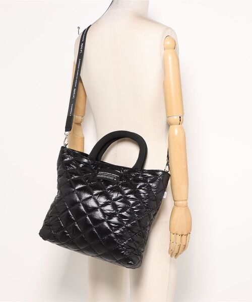 Scrap Book（スクラップブック）の「【MAISON MAVERICK PRESENTS】Quilted Tote Bag（トートバッグ・レディース・ブラック・FREE）」の5枚目の写真