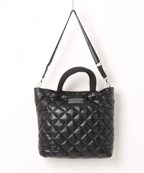 Scrap Book(スクラップブック)の「【MAISON MAVERICK PRESENTS】Quilted Tote Bag(トートバッグ・レディース・ブラック・FREE)」の6枚目の写真