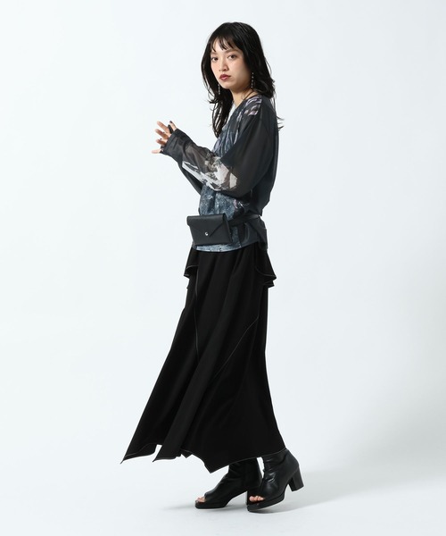 PAGEBOY(ページボーイ)の「マルチフォトシアーロングスリーブ(Tシャツ/カットソー・レディース・ブラック/オフホワイト・FREE)」の19枚目の写真