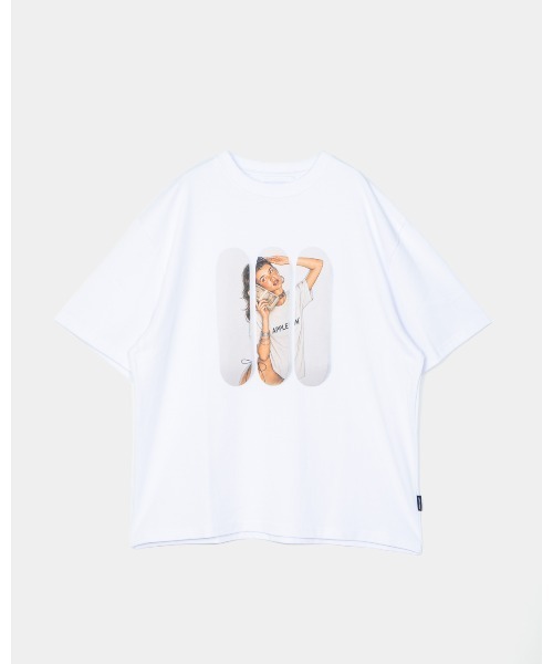 APPLEBUM(アップルバム)の「Money Call T-shirt(Tシャツ/カットソー・メンズ・ホワイト・MEDIUM/XX-LARGE/X-LARGE/LARGE)」の1枚目の写真