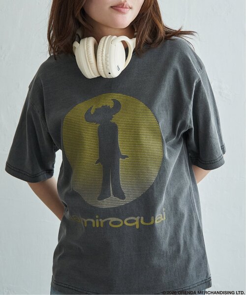 VENCEEXCHANGE（ヴァンスエクスチェンジ）の「「Jamiroquai ジャミロクワイ」サークルデザインTシャツ（Tシャツ/カットソー・メンズ・ブラック/ホワイト・LL/L/M）」の7枚目の写真