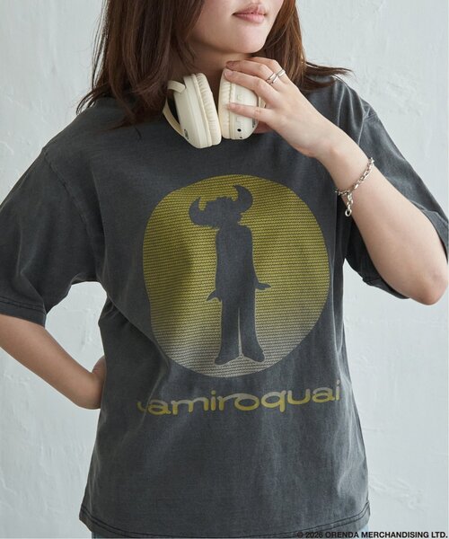 VENCEEXCHANGE（ヴァンスエクスチェンジ）の「「Jamiroquai ジャミロクワイ」サークルデザインTシャツ（Tシャツ/カットソー・メンズ・ブラック/ホワイト・LL/L/M）」の8枚目の写真