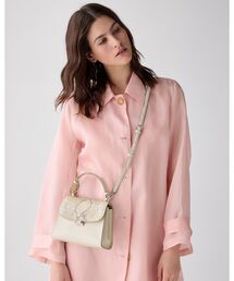 kate spade new york | ライリー スネーク エンボス スモール トップ ハンドル バッグ(ショルダーバッグ)