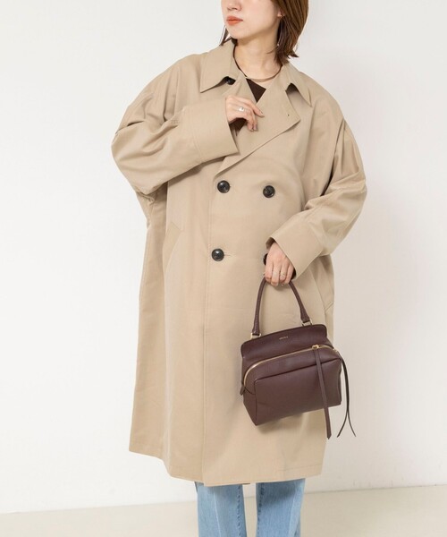NOLLEY’S(ノーリーズ)の「【WEB限定】【TICCA/ティッカ】テントトレンチコート(トレンチコート・レディース・ベージュ・1)」の1枚目の写真