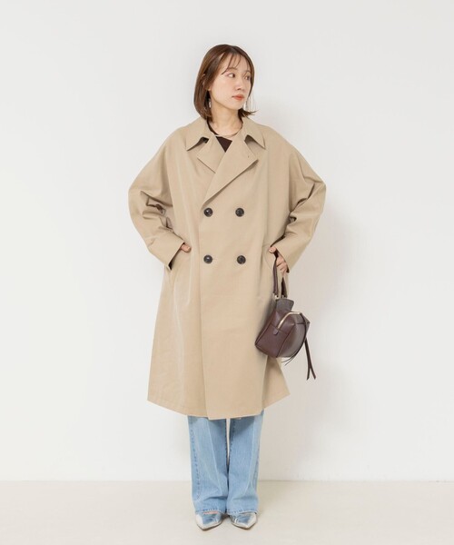 NOLLEY’S(ノーリーズ)の「【WEB限定】【TICCA/ティッカ】テントトレンチコート(トレンチコート・レディース・ベージュ・1)」の5枚目の写真