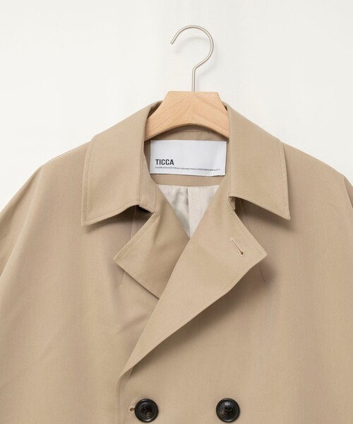 NOLLEY’S(ノーリーズ)の「【WEB限定】【TICCA/ティッカ】テントトレンチコート(トレンチコート・レディース・ベージュ・1)」の14枚目の写真