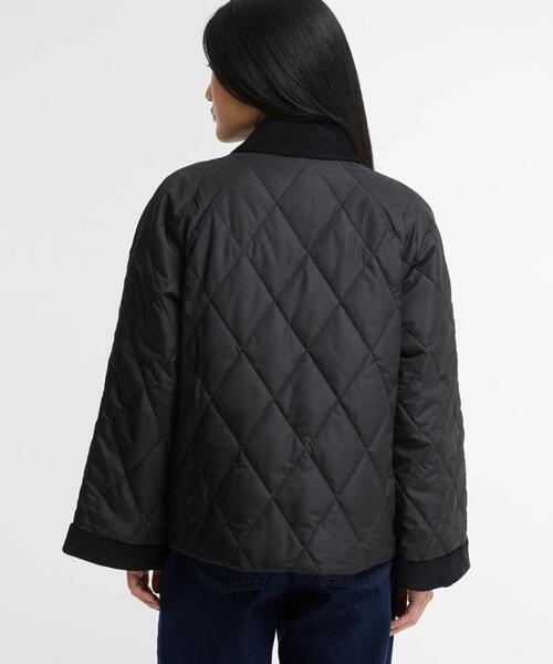 BEAVER(ビーバー)の「Barbour/バブアー KILNWICK QUILTED JACKET キルティングジャケット LQU1933(ブルゾン・レディース・ブラック・10)」の2枚目の写真