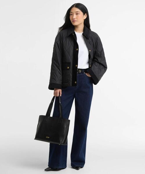 BEAVER(ビーバー)の「Barbour/バブアー KILNWICK QUILTED JACKET キルティングジャケット LQU1933(ブルゾン・レディース・ブラック・10)」の5枚目の写真