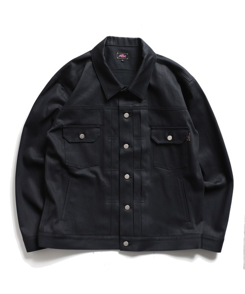 ROTAR(ローター)の「13oz Denim Tracker Jacket(デニムジャケット・メンズ・インディゴブルー/ライトインディゴブルー/ブラック・X-LARGE/LARGE/MEDIUM)」の1枚目の写真